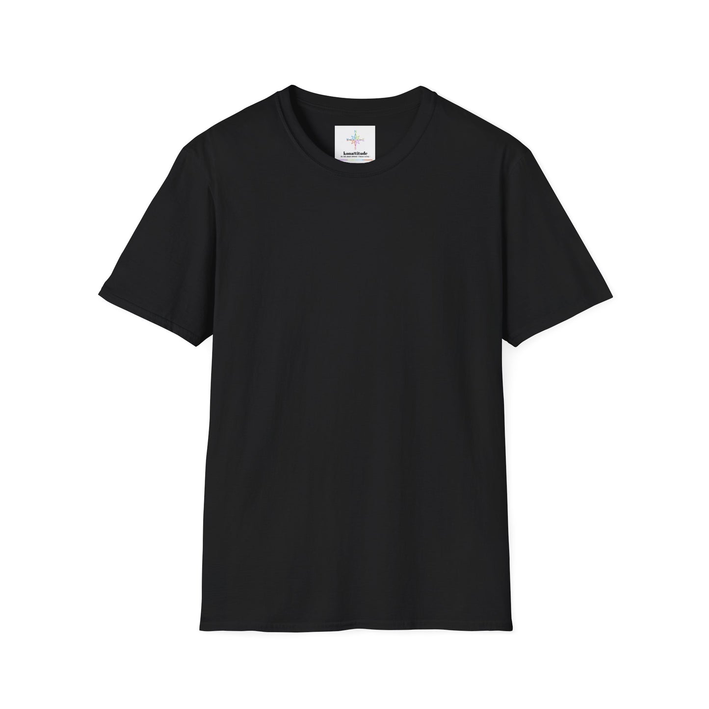 Softstyle T-Shirt with Wet Paint Sign Print