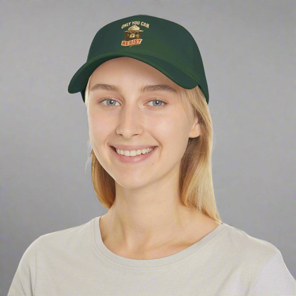Cap: Smokey the Bear Resist Design