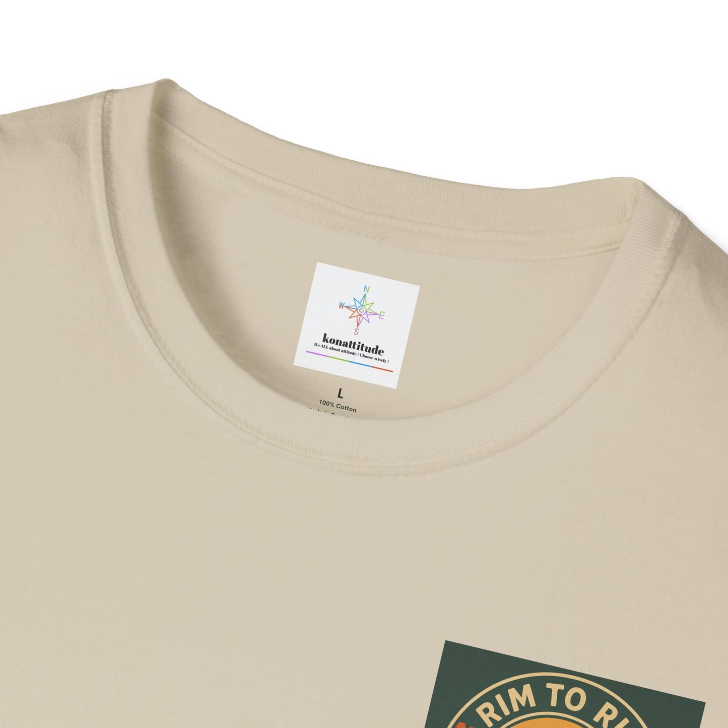 Unisex T-Shirt Rim to Rim Design
