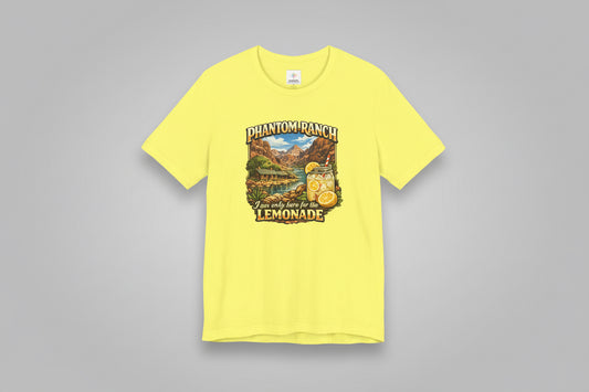 Phantom Ranch Lemonade Tee — 'I Am Only Here for the Lemonade' Vintage National Park T-Shirt