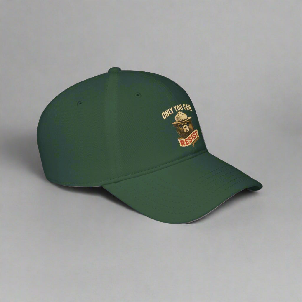 Cap: Smokey the Bear Resist Design