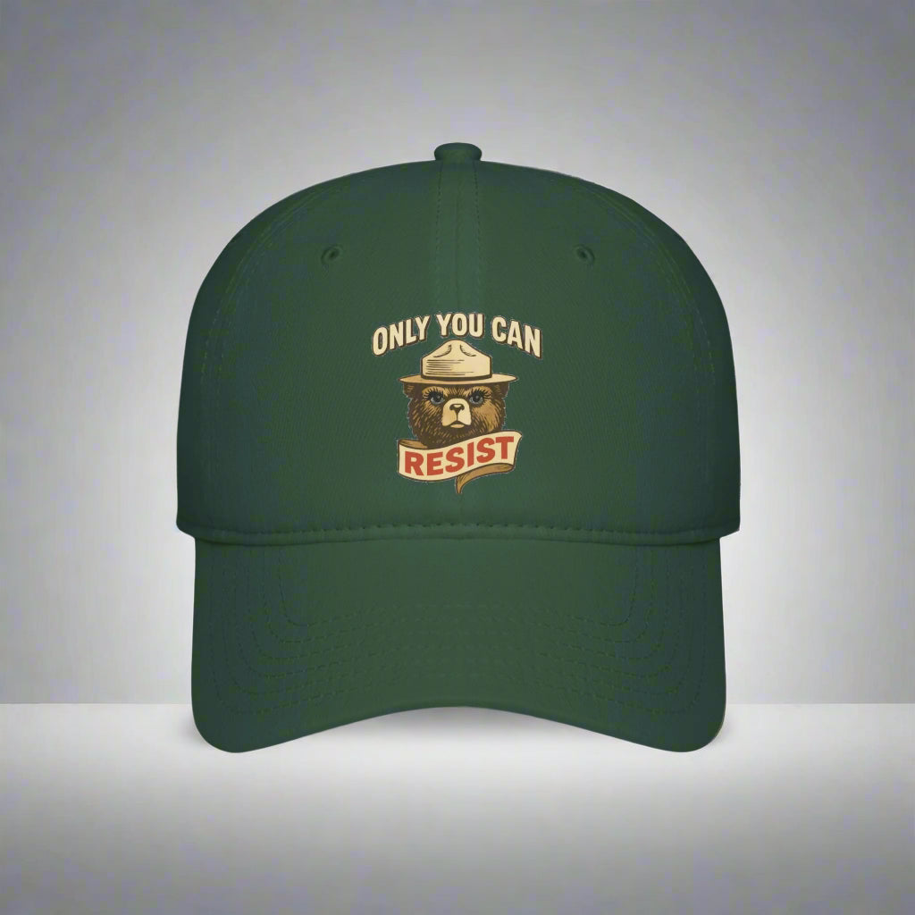 Cap: Smokey the Bear Resist Design