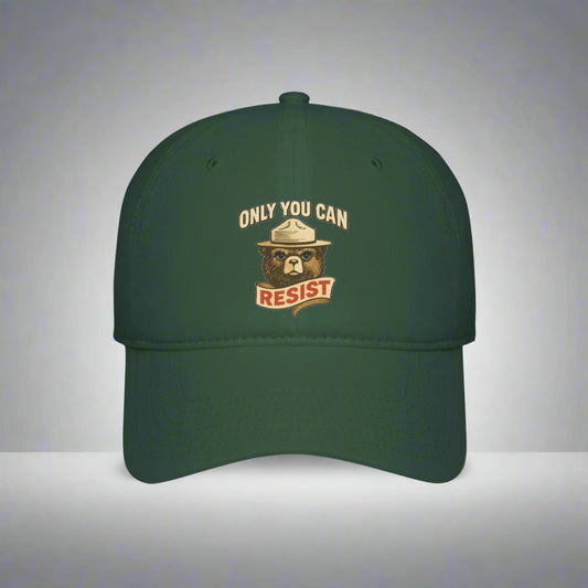 Cap: Smokey the Bear Resist Design