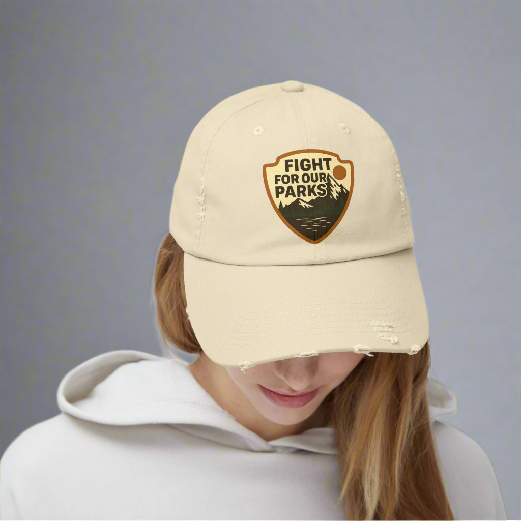 Hat - Forest Service Badge Distressed Unisex