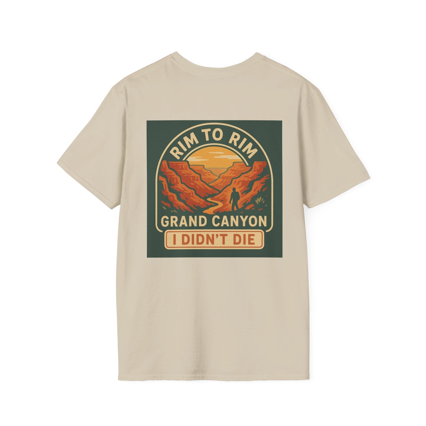 Unisex T-Shirt Rim to Rim Design